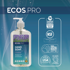ECOS PRO 17 oz Liquid Hand Soap - Lavender (6/Carton)