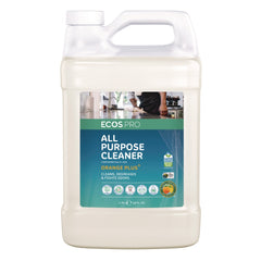 ECOS PRO 1 Gallon Orange Plus All-Purpose Cleaner and Degreaser Bottle - Citrus Scent (4/Carton)
