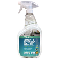 ECOS PRO PL97466CT 32 oz Spray Bottle Parsley Plus All-Purpose Kitchen and Bathroom Cleaner - Parsley Scent (6/Carton)
