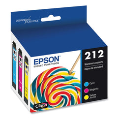 Epson (212) Claria Ink - Cyan/Magenta/Yellow