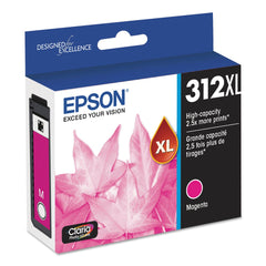 Epson T312xl320-S (312xl) Claria 830 Page-Yield High-Yield Ink - Magenta
