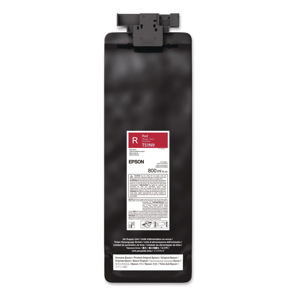 Epson UltraChrome GS3 800 mL Eco-Solvent Ink - Red