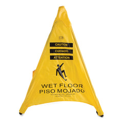 First Aid Only 3 in. x 2.5 in. x 20 in. Pop Up Safety Cone - Yellow