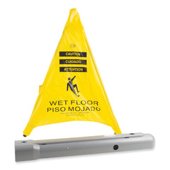First Aid Only 3 in. x 2.5 in. x 30 in. Pop Up Safety Cone - Yellow