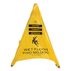 First Aid Only 3 in. x 2.5 in. x 30 in. Pop Up Safety Cone - Yellow