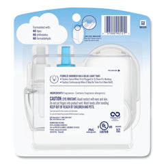 Febreze PLUG 6.54 in. x 2.99 in. x 5.98 in. Air Freshener Warmer Start Kit - Clear/White (4/Carton)