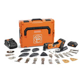 Fein MULTIMASTER AMM 700 Max Top 4 Ah AMPShare Cordless Oscillating Multi-Tool Kit with 2 Batteries (4 Ah)