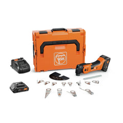 Fein MULTIMASTER AMM 700 1.7 Q Autoglass AMPShare Cordless Oscillating Multi-Tool Kit with 2 Batteries (4 Ah)
