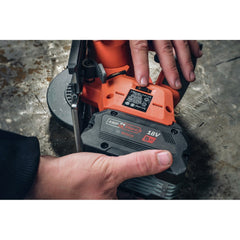 Fein 18V F-IRON Jig 26 AS Lithium-Ion Cordless Jigsaw Kit for Metal/Wood with 2 Batteries (4 Ah)