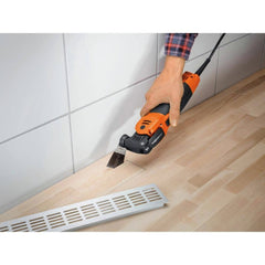 Fein MultiMaster MM 700 Max Corded Oscillating Multitool with L-Boxx and E-Cut Saw Blade