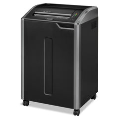 Fellowes Mfg Co. Powershred 485i 38 Manual Sheet Capacity TAA Compliant 100 Percent Jam Proof Strip-Cut Shredder