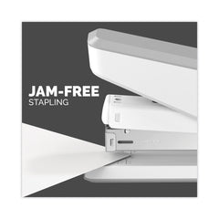 Fellowes Mfg Co. LX850 25-Sheet Capacity EasyPress Full Strip Stapler - White