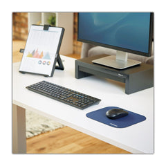 Fellowes Mfg Co. 9 in. x 8 in. Polyester Mouse Pad - Blue