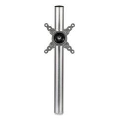 Fellowes Mfg Co. 180 Degree Rotation 180 Degree Pan Lotus Single Monitor Arm Kit for 26 in. Monitors Supports 17 lbs. - Silver