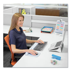 Fellowes Mfg Co. PlushTouch 18.12 in. x 3.19 in. Keyboard Wrist Rest - Lattice Design