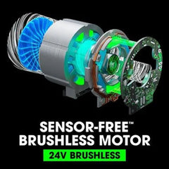 FLEX 24V Brushless Variable Speed 5 in. Cordless Angle Grinder with Paddle Switch (Tool Only)