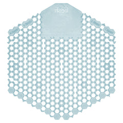 Fresh Products Wave 3D Urinal Deodorizer Screen - Ocean Mist Scent, Blue (10/Box)