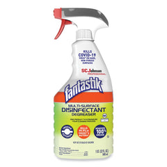 Fantastik 32 oz. Spray Bottle Multi-Surface Disinfectant Degreaser - Herbal