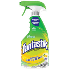 Fantastik 32 oz. Spray Bottle Disinfectant Multi-Purpose Cleaner - Lemon Scent (8/Carton)