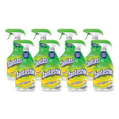 Fantastik 32 oz. Spray Bottle Disinfectant Multi-Purpose Cleaner - Lemon Scent (8/Carton)