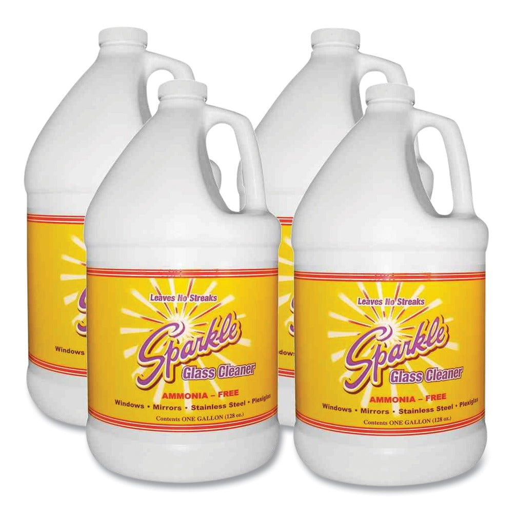 Sparkle 1 gal. Bottle Refill Glass Cleaner (4/Carton)