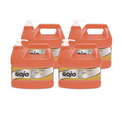 GOJO Industries 0945-04 1 gal. Natural Orange Smooth Hand Cleaner - Citrus Scent (4/Carton)