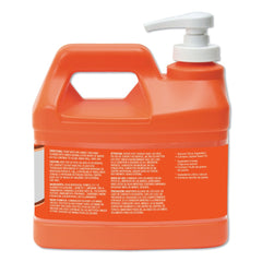 GOJO Industries 0958-04 0.5 gal. Pump Bottle NATURAL ORANGE Pumice Hand Cleaner - Citrus (4/Carton)