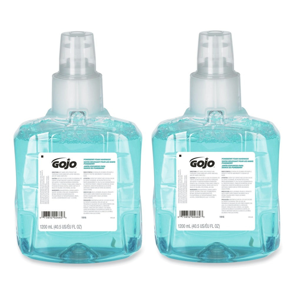 GOJO Industries 12000 ml Pomeberry Foam Handwash Refill - Pomegranate (2/Carton)