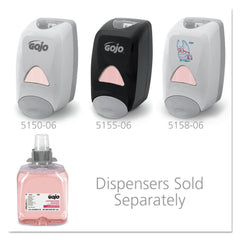 GOJO Industries 1,250 mL Luxury Foam Handwash Refill For FMX-12 Dispenser - Cranberry Scent