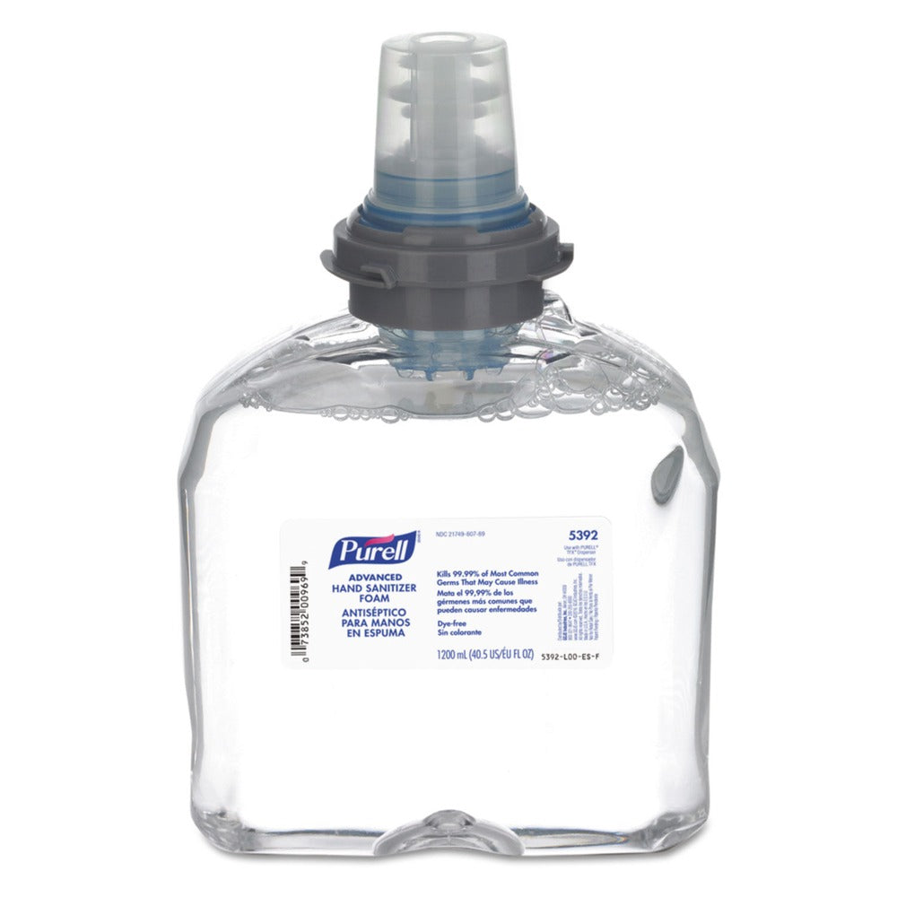 PURELL 1,200 mL Foam Advanced Hand Sanitizer TFX Refill - Unscented