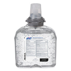 PURELL 5456-04 1,200 mL Gel Advanced Hand Sanitizer TFX Refill - Unscented (4/Carton)