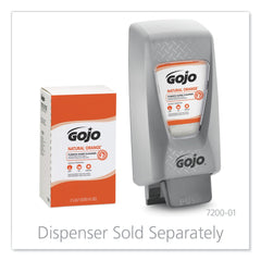 GOJO Industries 2000 mL NATURAL ORANGE Pumice Hand Cleaner Refill - Citrus Scent (4/Carton)