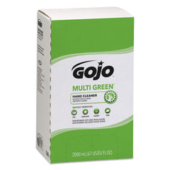 GOJO Industries 2000 mL Multi Green Hand Cleaner Refill - Citrus Scent, Green (4/Carton)