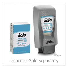 GOJO Industries 7272-04 SUPRO MAX Unscented 2000 mL Hand Cleaner Refill for PRO TDX Dispenser (4/Carton)