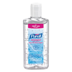 PURELL 4 oz. Flip-Cap Bottle Advanced Refreshing Gel Hand Sanitizer - Clean Scent (24/Carton)