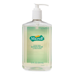 MICRELL 12 oz. Pump Bottle Antibacterial Lotion Soap - Light Scent (12/Carton)
