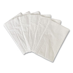 GEN 14.50 in. x 16.50 in. 2-Ply Dinner Napkins - White (3000/Carton)