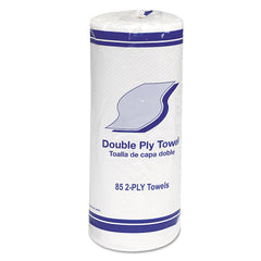 GEN 11 in. x 7.8 in. 2-Ply Kitchen Roll Towels - White (30 Rolls/Carton)