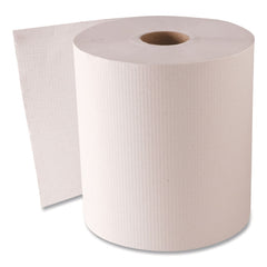 GEN G2820 1-Ply 8 in. x 800 ft. Hardwound Roll Towels - White (6/Carton)