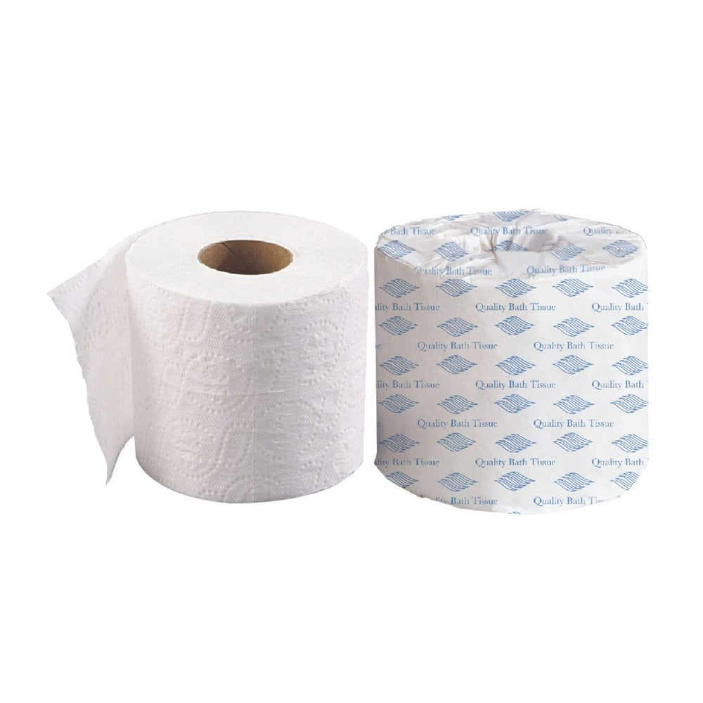 GEN 4 in. x 3 in. 2-Ply Standard Bath Tissue - White (96/Carton)