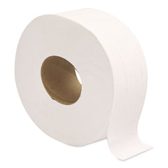 GEN 3.3 in. x 500 ft. 2-Ply Septic Safe JRT Jumbo Bath Tissue - White (12/Carton)
