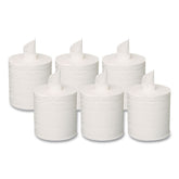 GEN 7.3 in. x 500 ft. 2-Ply Centerpull Towels - White (6 Rolls/Carton)