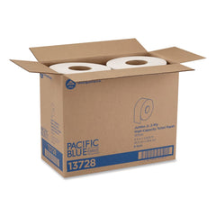 Georgia Pacific Professional 1000 ft. 2 Ply Jumbo Jr. Bath Tissue Rolls - White (8/Carton)