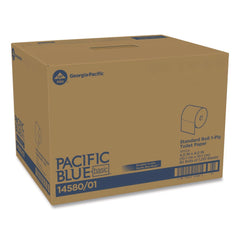 Georgia Pacific Professional 1-Ply Pacific Blue Basic Bathroom Tissue - White (80/Carton)