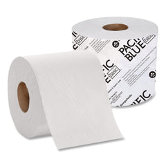 Georgia Pacific Professional 2-Ply Pacific Blue Basic High-Capacity Septic Safe Bathroom Tissue - White (48 Rolls/Carton)