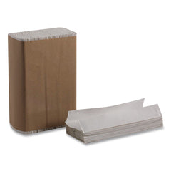 Georgia Pacific Professional 20603 10.1 in. x 13.2 in. 1-Ply Pacific Blue Basic C-Fold Paper Towels - White (2400/Carton)