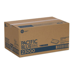 Georgia Pacific Professional 23000 10.1 in. x 12.7 in. 2-Ply Pacific Blue Select C-Fold Paper Towels - White (1440/Carton)