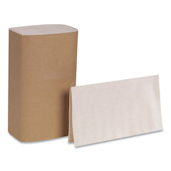 Georgia Pacific Professional 23504 10.25 in. x 9.25 in. 1-Ply Pacific Blue Basic S-Fold Paper Towels - Brown (4000/Carton)