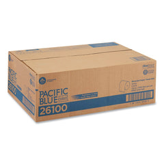 Georgia Pacific Professional 7.78 in. x 1000 ft. 1-Ply Pacific Blue Basic Paper Towels - White (6 Rolls/Carton)