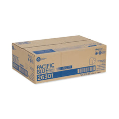 Georgia Pacific Professional 7.78 in. x 800 ft. 1-Ply Pacific Blue Basic Paper Towels - Brown (6 Rolls/Carton)